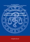 Cover: Fahreignung und Arbeitsf&auml;higkeit bei Patienten in der Heroinbehandlung - Kovac, Dr. Verlag