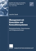 Cover: Management mit Kennzahlen und Kennzahlensystemen - Deutscher Universit&auml;tsverlag