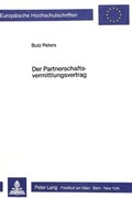 Bild: Der Partnerschaftsvermittlungsvertrag - Peter Lang Verlag