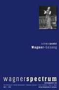 Cover: Wagnerspectrum - K&ouml;nigshausen & Neumann