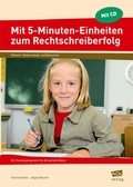 Cover: Mit 5-Minuten-Einheiten zum Rechtschreiberfolg - scolix in der AAP Lehrerwelt GmbH