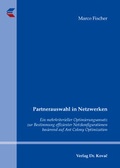 Cover: Partnerauswahl in Netzwerken - Kovac, Dr. Verlag