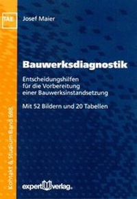 Enlarge image Cover: Bauwerksdiagnostik - expert verlag ein Imprint von Narr Francke Attempto Verlag
