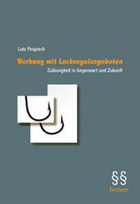 Abbildung von: Werbung mit "Lockvogelangeboten"bait-and-switch" - Tectum Wissenschaftsverlag