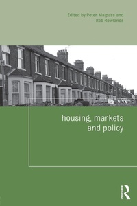 Enlarge image Cover: Housing, Markets and Policy - Routledge