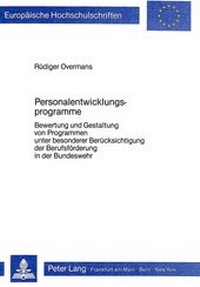 Abbildung von: Personalentwicklungsprogramme - Peter Lang Verlag