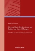 Cover: Die sprachliche Repr&auml;sentation von Kr&auml;ften und deren Wirkungen - Kovac, Dr. Verlag