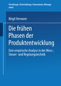Cover: Die fr&uuml;hen Phasen der Produktentwicklung - Deutscher Universit&auml;tsverlag