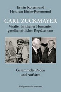 Enlarge image Cover: Carl Zuckmayer - Königshausen & Neumann