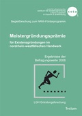 Cover: Meistergr&uuml;ndungspr&auml;mie f&uuml;r Existenzgr&uuml;ndungen im nordrhein-westf&auml;lischen Handwerk - Tectum Wissenschaftsverlag