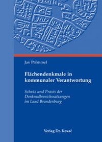 Abbildung von: Flächendenkmale in kommunaler Verantwortung - Kovac, Dr. Verlag