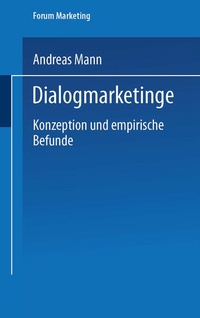 Enlarge image Cover: Dialogmarketing - Deutscher Universitätsverlag