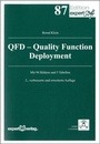 Cover: QFD - Quality Function Deployment - expert verlag ein Imprint von Narr Francke Attempto Verlag