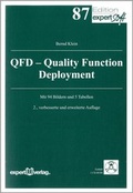 Cover: QFD - Quality Function Deployment - expert verlag ein Imprint von Narr Francke Attempto Verlag