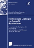 Cover: Funktionen und Leistungen von Nonprofit-Organisationen - Deutscher Universit&auml;tsverlag