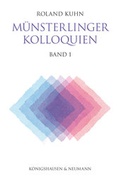 Cover: M&uuml;nsterlinger Kolloquien - K&ouml;nigshausen & Neumann