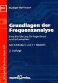 Cover: Grundlagen der Frequenzanalyse - expert verlag ein Imprint von Narr Francke Attempto Verlag