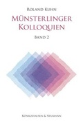 Cover: M&uuml;nsterlinger Kolloquien - K&ouml;nigshausen & Neumann