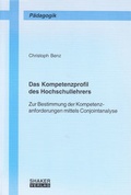 Cover: Das Kompetenzprofil des Hochschullehrers - Shaker