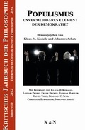 Cover: Populismus - K&ouml;nigshausen & Neumann