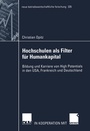 Cover: Hochschulen als Filter für Humankapital - Deutscher Universitätsverlag