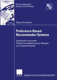 Enlarge image Cover: Preference-Based-Recommender-Systeme - Deutscher Universitätsverlag