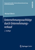 Cover: Unternehmungsnachfolge durch Unternehmungsverkauf - Springer Gabler