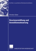 Cover: Gewinnermittlung und Investitionssteuerung - Deutscher Universit&auml;tsverlag
