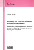 Bild: Inhibitory and executive functions in cognitive psychology: - Shaker