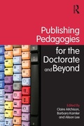 Cover: Publishing Pedagogies for the Doctorate and Beyond - Routledge