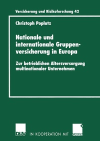 Abbildung von: Nationale und internationale Gruppenversicherung in Europa - Deutscher Universitätsverlag