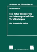 Cover: Fair Value-Bilanzierung versicherungstechnischer Verpflichtungen - Deutscher Universit&auml;tsverlag