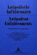 Cover: Antipodische Aufkl&auml;rungen - Antipodean Enlightenments - Peter Lang Verlag