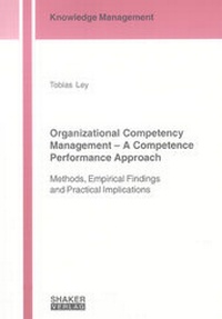 Enlarge image Cover: Organizational Competency Management - A Competence Performance Approach - Shaker