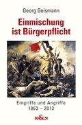 Cover: Einmischung ist B&uuml;rgerpflicht - K&ouml;nigshausen & Neumann