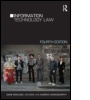 Cover: Information Technology Law - Routledge