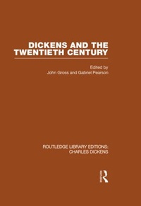 Enlarge image Cover: Dickens and the Twentieth Century (RLE Dickens) - Routledge