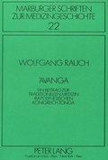 Cover: 'Avanga - Peter Lang Verlag