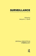 Cover: Surveillance: v. 1 - Routledge