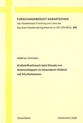 Cover: Kraftstoffverbrauch beim Einsatz von Ackerschleppern im besonderen Hinblick auf CO2-Emissionen - Shaker