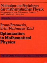 Abbildung von: Optimization in Mathematical Physics - Peter Lang Verlag