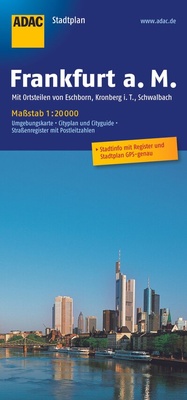Abbildung von: ADAC Stadtplan Frankfurt am Main 1:20.000 - ADAC Kartografie ein Imprint von MAIRDUMONT