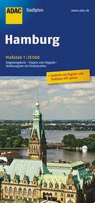Abbildung von: ADAC StadtPlan Hamburg 1:25 000 - ADAC Reiseführer