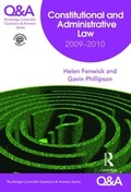 Cover: Q&A Constitutional & Administrative Law 2009-2010 - Routledge Cavendish