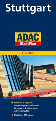 Abbildung von: ADAC StadtPlan Stuttgart - ADAC Reiseführer