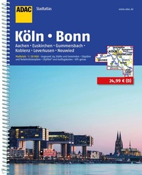 Abbildung von: ADAC Stadtatlas Köln, Bonn 1:20.000 - ADAC Kartografie ein Imprint von MAIRDUMONT