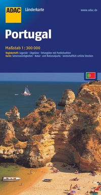 Abbildung von: ADAC Länderkarte Portugal 1:300.000 - ADAC Kartografie ein Imprint von MAIRDUMONT