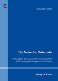 Enlarge image Cover: Die Netze der Gründerin - Kovac, Dr. Verlag