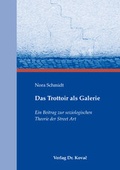 Cover: Das Trottoir als Galerie - Kovac, Dr. Verlag