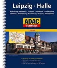 Abbildung von: ADAC StadtAtlas Leipzig/Halle mit Altenburg, Delitzsch, Grimma, Hettstedt, Luthe - ADAC Reiseführer